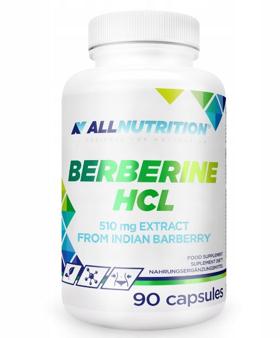All Nutrition Berberine HCl 510mg Extract from Indian Barberry, 90 Capsules
