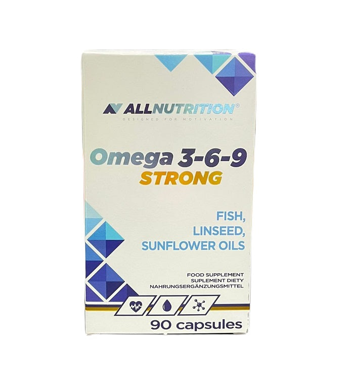 All Nutrition Omega 3-6-9 Strong, 90 Capsules