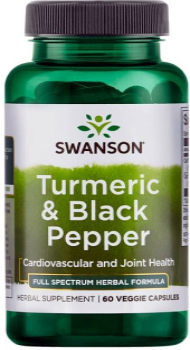 Turmeric & Black Pepper - 60 Vegetable Capsules